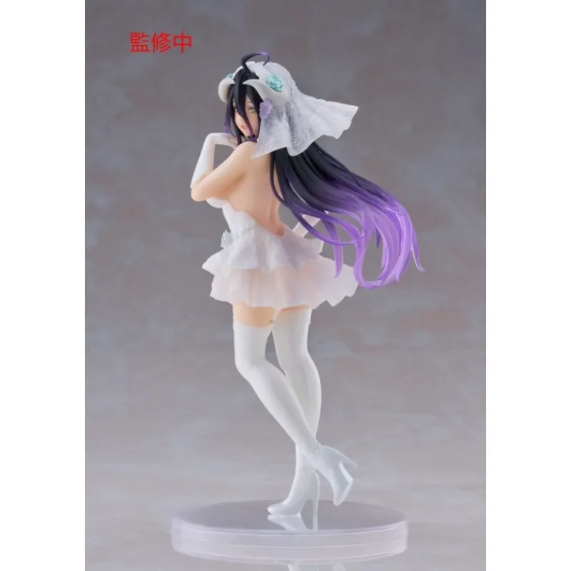 Clearance Estatua Overlord Albedo Wedding Ver. 18 cm PVC Figuras