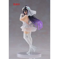Clearance Estatua Overlord Albedo Wedding Ver. 18 cm PVC Figuras