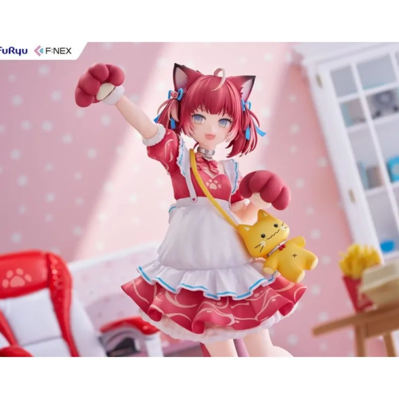 FuRyu Figuras^Estatua PVC 1/7 Akami Karubi de Virtual YouTuber 24 cm