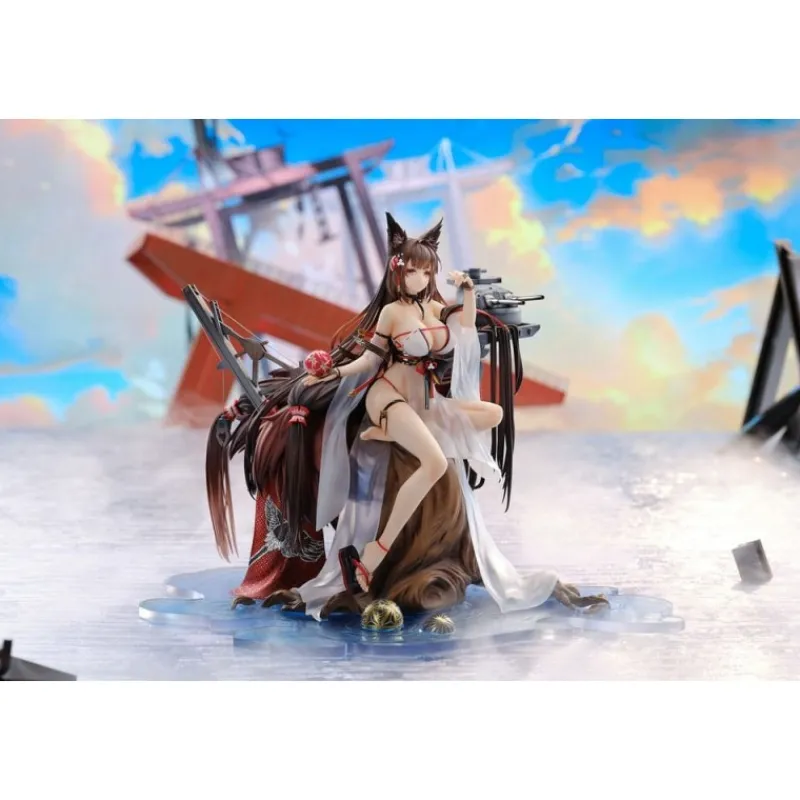 Sale Estatua PVC 1/7 Amagi Wending Waters Serene Lotus Azur Lane 25 cm Figuras