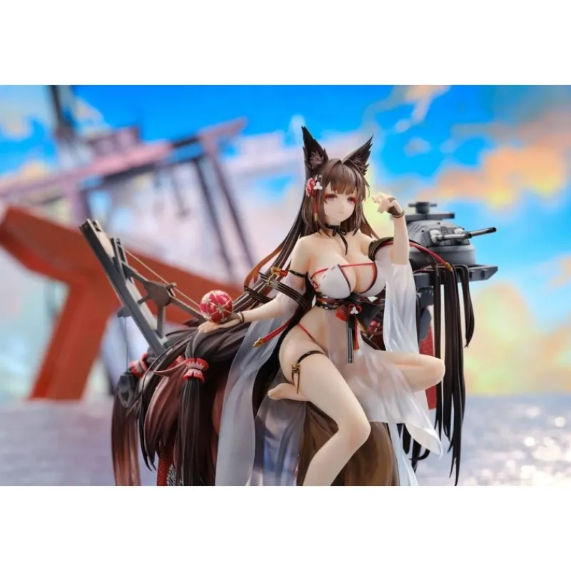 Sale Estatua PVC 1/7 Amagi Wending Waters Serene Lotus Azur Lane 25 cm Figuras