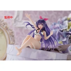 Hot Estatua PVC 10 cm Tohka Yatogami Aqua Float Girls Date A Live V Figuras