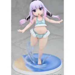 New Estatua PVC 1/6 Kanna Kamui Swimsuit On the Beach 20 cm Figuras