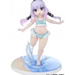 New Estatua PVC 1/6 Kanna Kamui Swimsuit On the Beach 20 cm Figuras
