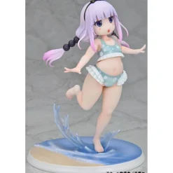 New Estatua PVC 1/6 Kanna Kamui Swimsuit On the Beach 20 cm Figuras