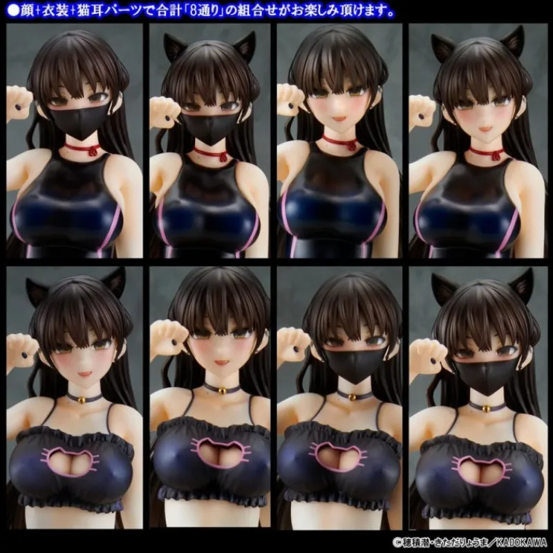 Kaitendoh Figuras^Estatua PVC 1/6 Konata Competitive Swimsuit & Cat Lingerie 26 cm