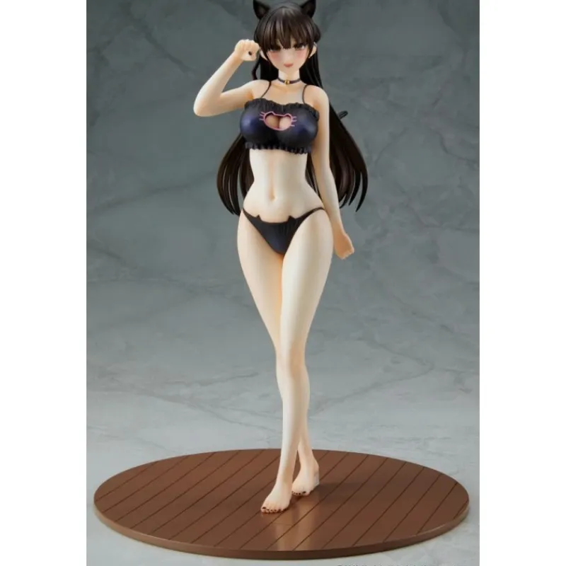 Kaitendoh Figuras^Estatua PVC 1/6 Konata Competitive Swimsuit & Cat Lingerie 26 cm