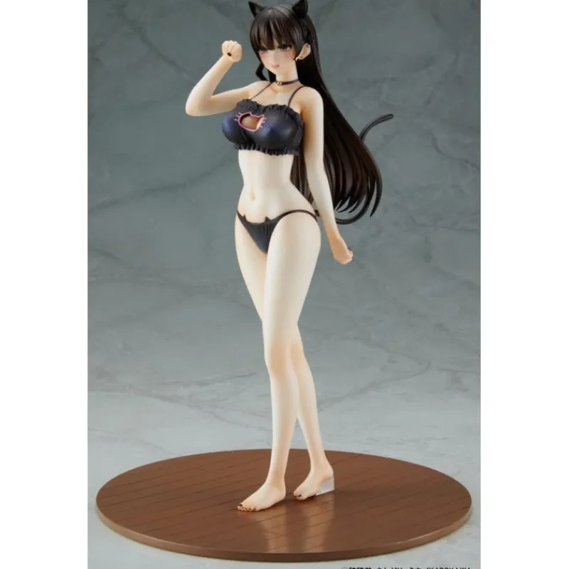 Kaitendoh Figuras^Estatua PVC 1/6 Konata Competitive Swimsuit & Cat Lingerie 26 cm