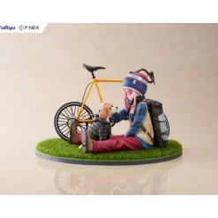 FuRyu Figuras^Estatua PVC 1/7 Laid Back Camp Nadeshiko Kagamihara 13 cm