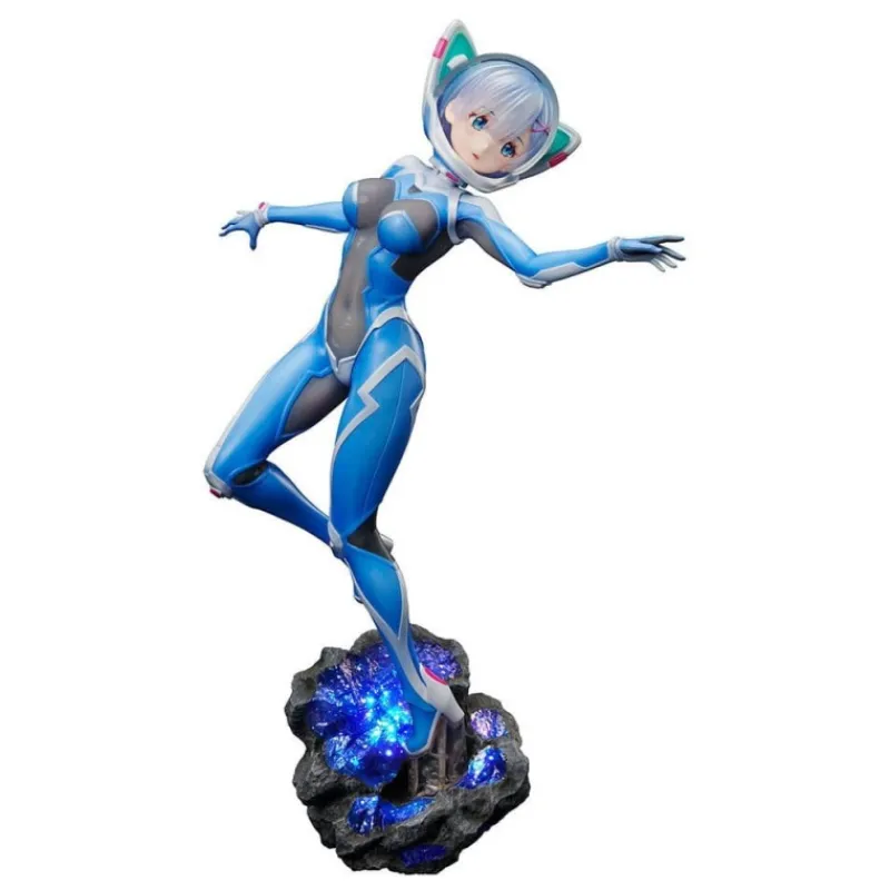 Design COCO Figuras^Estatua PVC 1/7 Rem A×A SF Space Suit de Re:Zero 26 cm