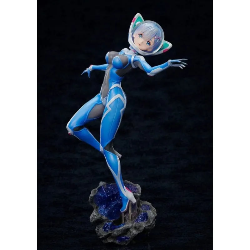 Design COCO Figuras^Estatua PVC 1/7 Rem A×A SF Space Suit de Re:Zero 26 cm