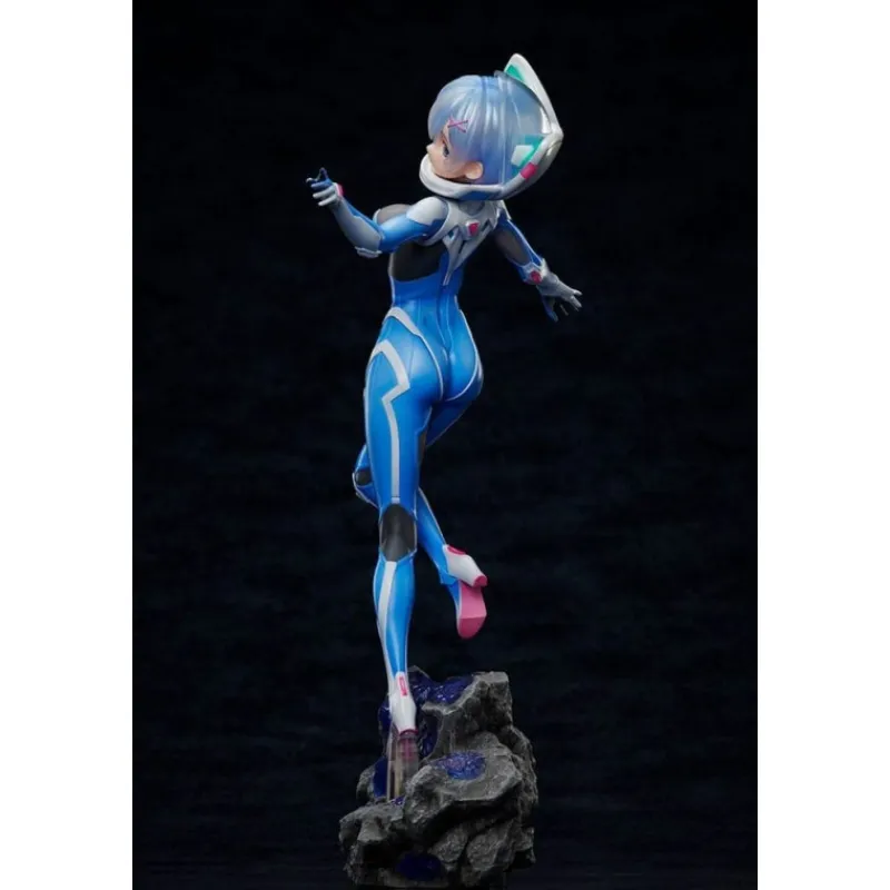 Design COCO Figuras^Estatua PVC 1/7 Rem A×A SF Space Suit de Re:Zero 26 cm