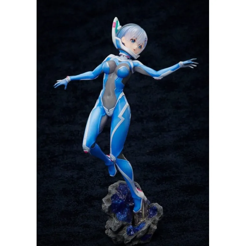 Design COCO Figuras^Estatua PVC 1/7 Rem A×A SF Space Suit de Re:Zero 26 cm