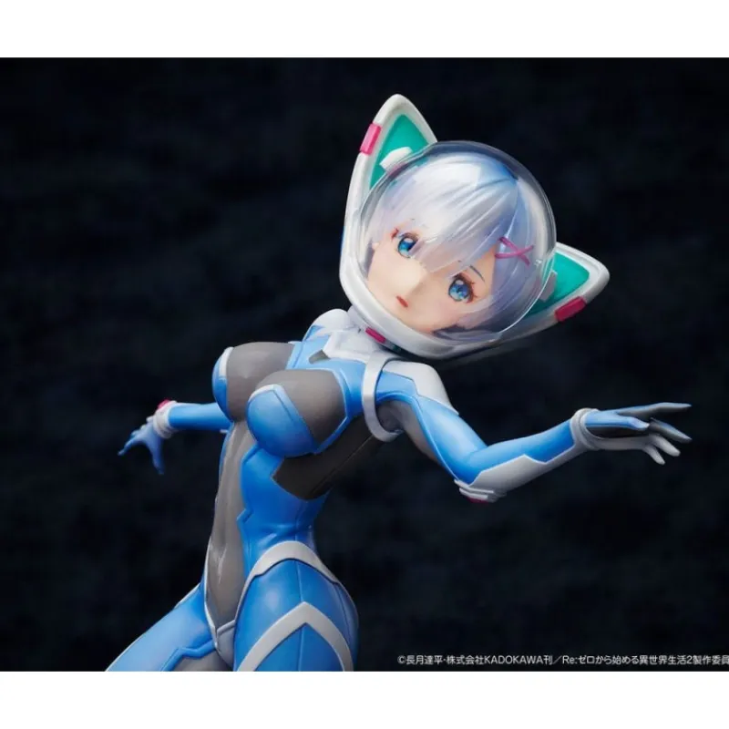 Design COCO Figuras^Estatua PVC 1/7 Rem A×A SF Space Suit de Re:Zero 26 cm