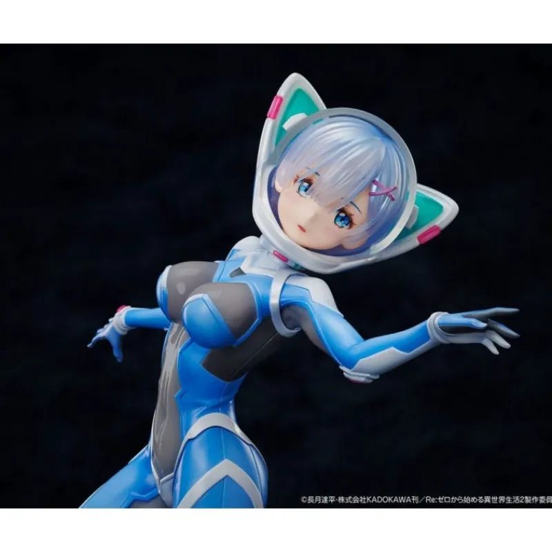 Design COCO Figuras^Estatua PVC 1/7 Rem A×A SF Space Suit de Re:Zero 26 cm
