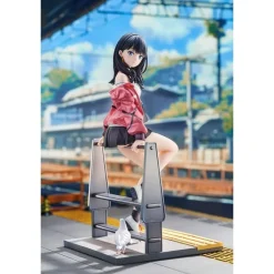 Hot Estatua PVC 1/7 Rikka Takarada Blue Sky Station 21 cm Figuras