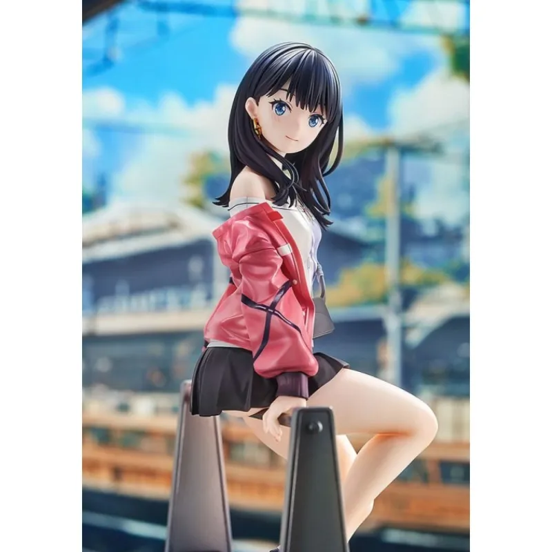 Hot Estatua PVC 1/7 Rikka Takarada Blue Sky Station 21 cm Figuras