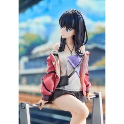Hot Estatua PVC 1/7 Rikka Takarada Blue Sky Station 21 cm Figuras