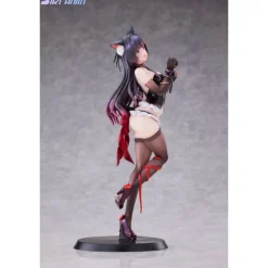 Clearance Estatua PVC 1/7 Shibarare Cat Ruhuna-chan 26 cm Figuras