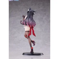 Clearance Estatua PVC 1/7 Shibarare Cat Ruhuna-chan 26 cm Figuras