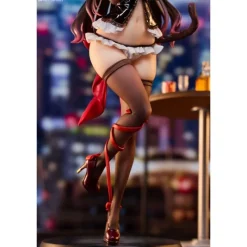 Clearance Estatua PVC 1/7 Shibarare Cat Ruhuna-chan 26 cm Figuras