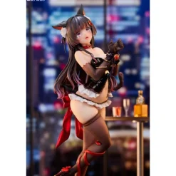 Clearance Estatua PVC 1/7 Shibarare Cat Ruhuna-chan 26 cm Figuras