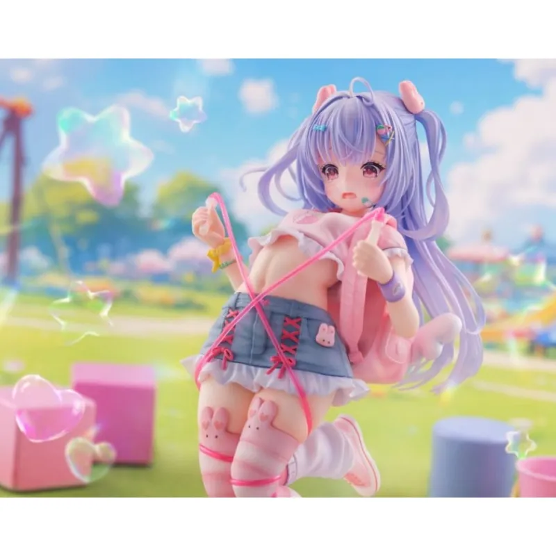 Hot Estatua PVC 1/6 Skipping Rope Girl Miu Hazuki 22 cm Figuras