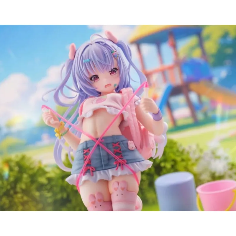 Hot Estatua PVC 1/6 Skipping Rope Girl Miu Hazuki 22 cm Figuras