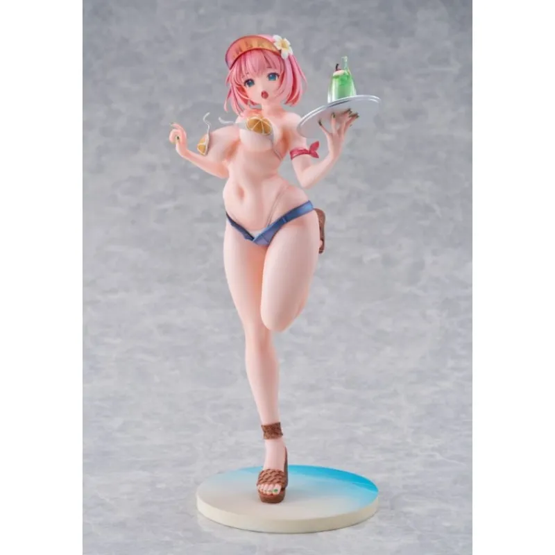 Hobby Sakura Figuras^Estatua PVC 1/7 Summer Waiter por Kink Edición Limitada