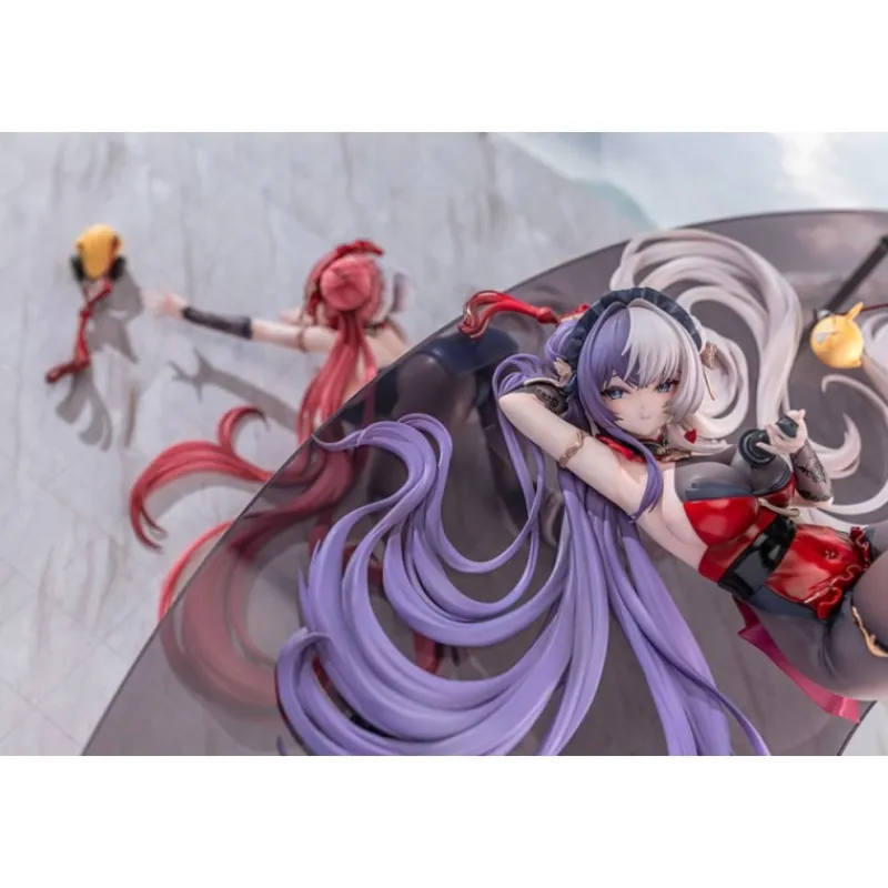 Hot Estatua PVC 1/6 Ying Swei Frolicking Flowers Azur Lane 20 cm Figuras