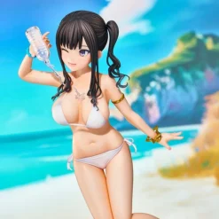 Union Creative Figuras^Estatua PVC Kaede Miyuki Sasaki Summer Cloud White Bikini 25 cm