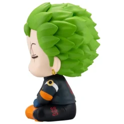 Megahouse Figuras One Piece|Katanas One Piece^Estatua PVC Look Up Roronoa Zoro Future Island Egghead 11 cm