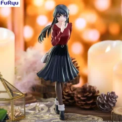 New Estatua PVC Mai Sakurajima Winter Outfit Ver. 21 cm - Rascal Does Not Dream of Bunny Girl Senpai Figuras