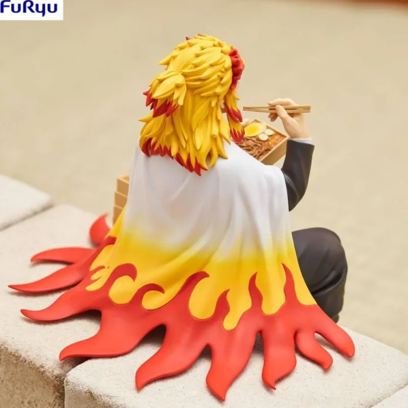 FuRyu Figuras^Estatua PVC Noodle Stopper Rengoku Kyojuro 14 cm Demon Slayer