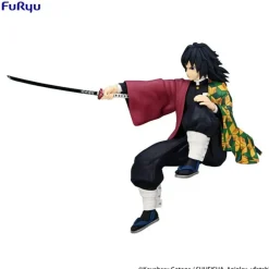 New Estatua PVC Noodle Stopper Tomioka Giyu 14 cm Demon Slayer Figuras