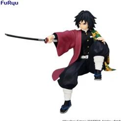 New Estatua PVC Noodle Stopper Tomioka Giyu 14 cm Demon Slayer Figuras