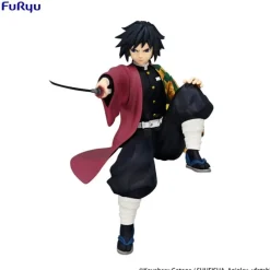 New Estatua PVC Noodle Stopper Tomioka Giyu 14 cm Demon Slayer Figuras