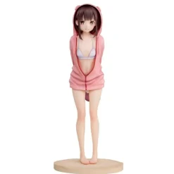 Best Estatua PVC Original Character Swimsuit Hoodie Misaki 26 cm Figuras