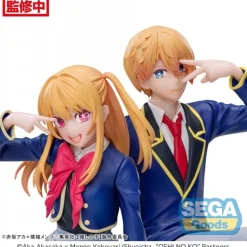 Sega Figuras^Estatua PVC Oshi No Ko PM Perching Aqua Uniform 14 cm