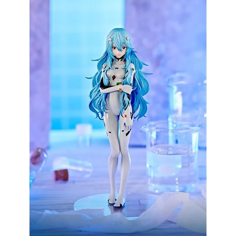 Good Smile Company Figuras^Estatua PVC Rei Ayanami Pop Up Parade Long Hair Ver. 17 cm