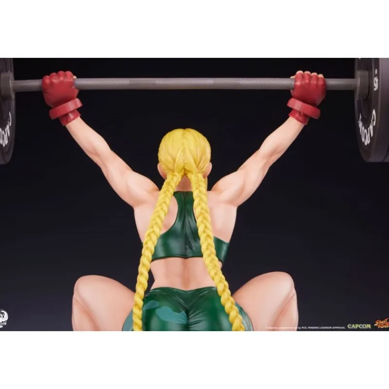Premium Collectibles Studio Descuentos Gaming^Estatua Street Fighter Cammy Powerlifting 1/4 41 cm
