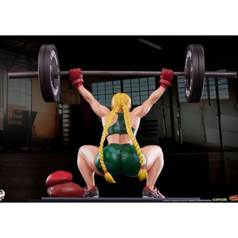 Premium Collectibles Studio Descuentos Gaming^Estatua Street Fighter Cammy Powerlifting 1/4 41 cm