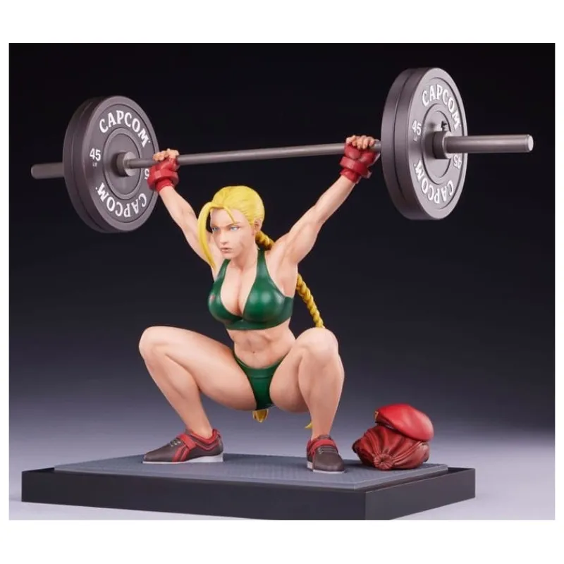 Premium Collectibles Studio Descuentos Gaming^Estatua Street Fighter Cammy Powerlifting 1/4 41 cm