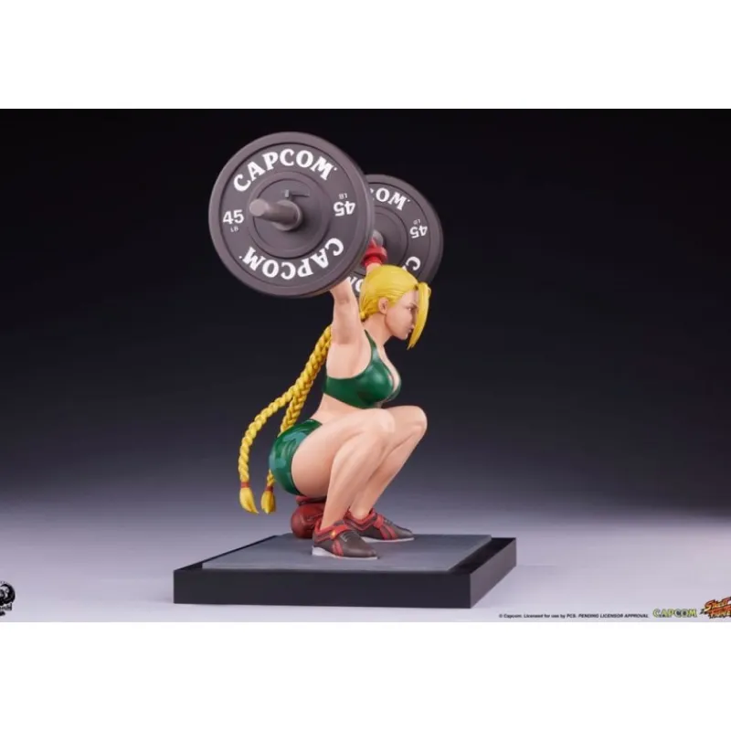 Premium Collectibles Studio Descuentos Gaming^Estatua Street Fighter Cammy Powerlifting 1/4 41 cm