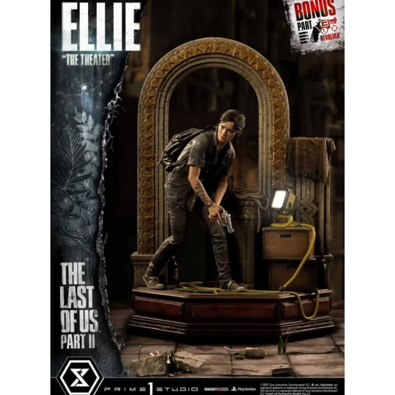Prime 1 Studio Regalos Y Coleccionismo Para Gamers - Cosas De Videojuegos Míticos|Descuentos Gaming^Estatua The Last of Us Part II 1/4 Ultimate Premium Masterline Series Ellie "The Theater" Bonus Version 58 cm
