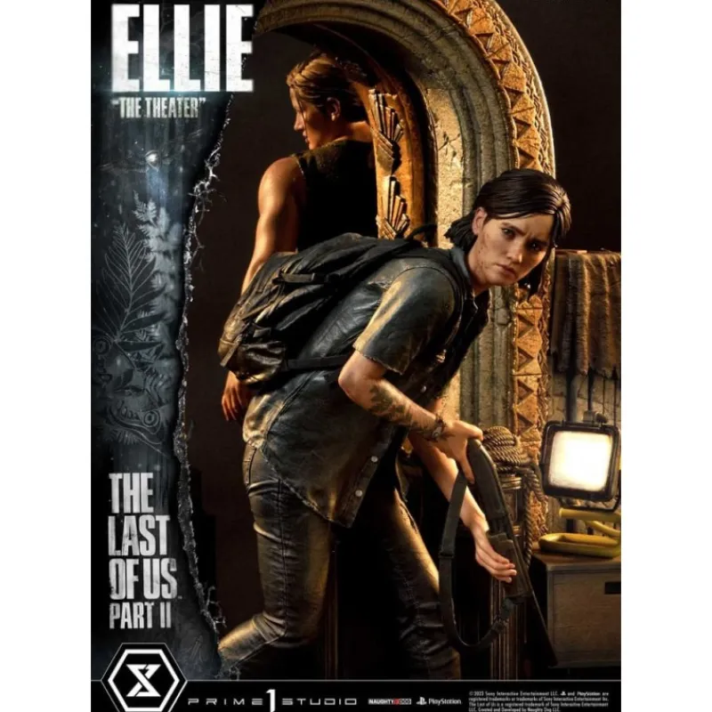 Prime 1 Studio Regalos Y Coleccionismo Para Gamers - Cosas De Videojuegos Míticos|Descuentos Gaming^Estatua The Last of Us Part II 1/4 Ultimate Premium Masterline Series Ellie "The Theater" Bonus Version 58 cm