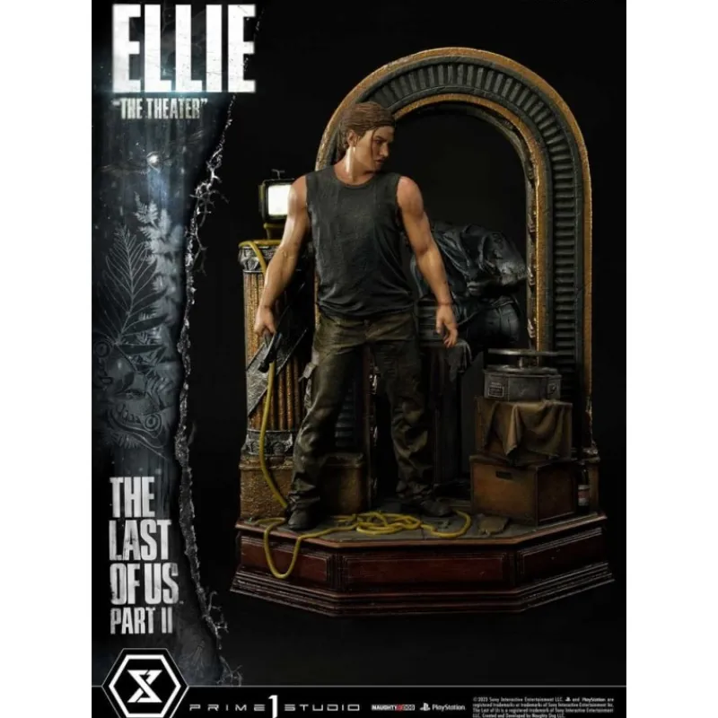 Prime 1 Studio Regalos Y Coleccionismo Para Gamers - Cosas De Videojuegos Míticos|Descuentos Gaming^Estatua The Last of Us Part II 1/4 Ultimate Premium Masterline Series Ellie "The Theater" Bonus Version 58 cm