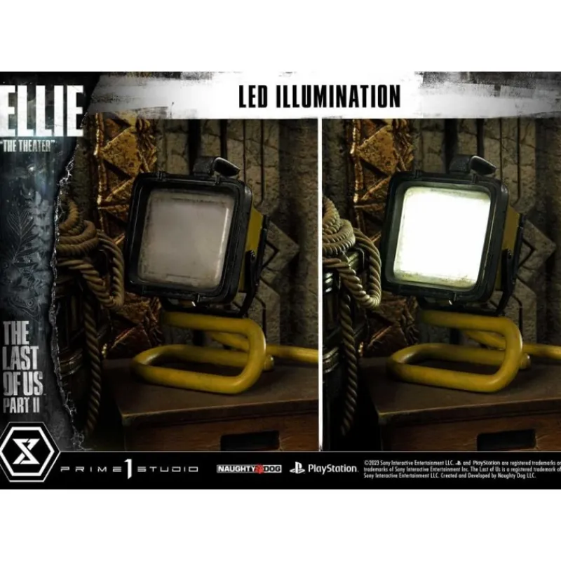 Prime 1 Studio Regalos Y Coleccionismo Para Gamers - Cosas De Videojuegos Míticos|Descuentos Gaming^Estatua The Last of Us Part II 1/4 Ultimate Premium Masterline Series Ellie "The Theater" Bonus Version 58 cm