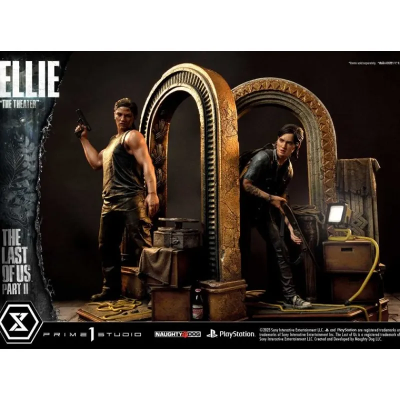 Prime 1 Studio Regalos Y Coleccionismo Para Gamers - Cosas De Videojuegos Míticos|Descuentos Gaming^Estatua The Last of Us Part II 1/4 Ultimate Premium Masterline Series Ellie "The Theater" Bonus Version 58 cm