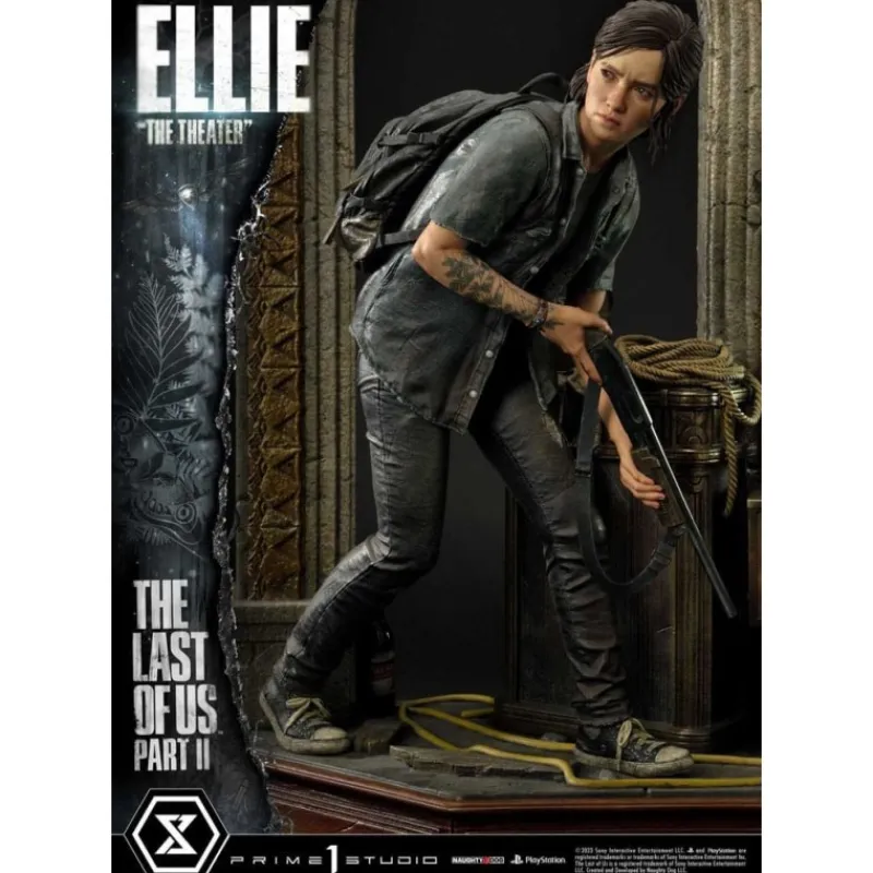 Prime 1 Studio Regalos Y Coleccionismo Para Gamers - Cosas De Videojuegos Míticos|Descuentos Gaming^Estatua The Last of Us Part II 1/4 Ultimate Premium Masterline Series Ellie "The Theater" Bonus Version 58 cm